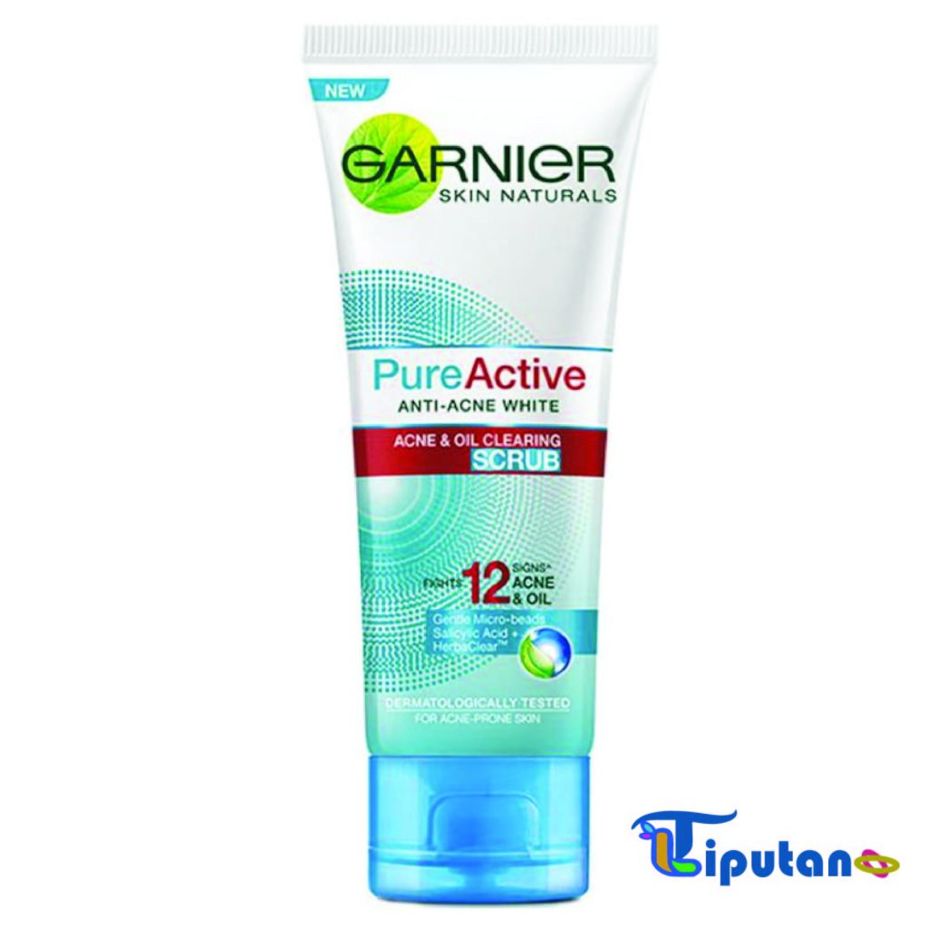 Garnier Pure Active 12 in 1 Multi Action Scrub - TribunLiputan