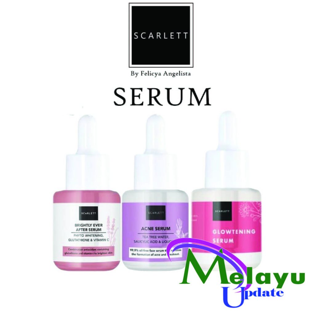 Pemilihan Jenis serum scarlett - Melayupdate