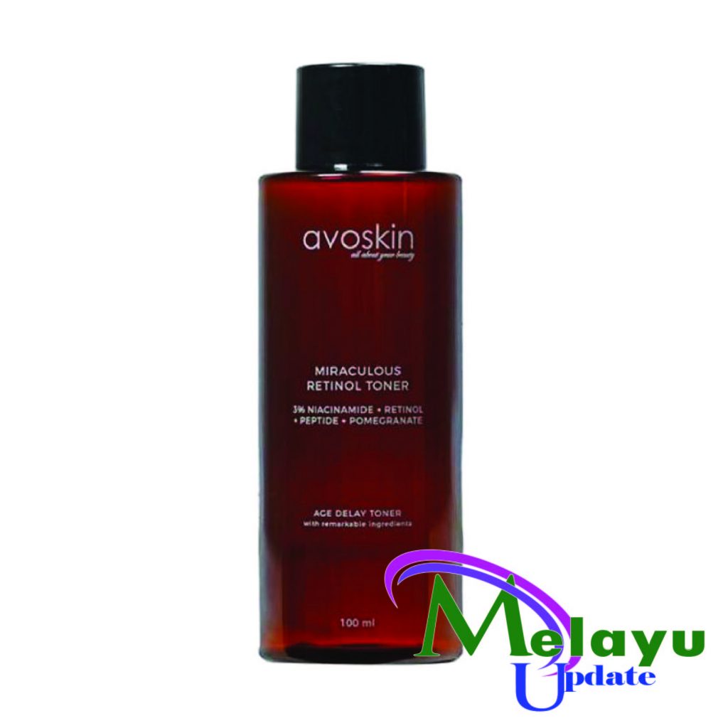 Produk Skincare Avoskin Miraculous Refining Toner - Melayupdate